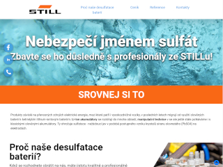 Desulfatace baterií od STILL