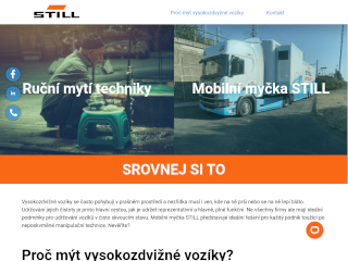 Srovnání mytí techniky